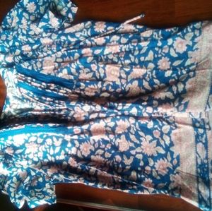 Lucky Brand Floral Blouse (Size Small)